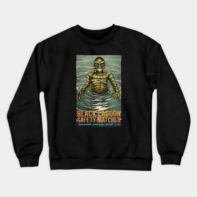 Creature Crewneck Sweatshirt by ChetArt